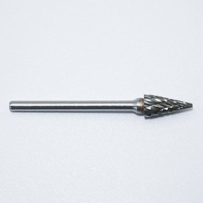 6mm Type M Tungsten Carbide Rotary Burr with 120° Point Angle and 3 Years Warranty for Metal Machining