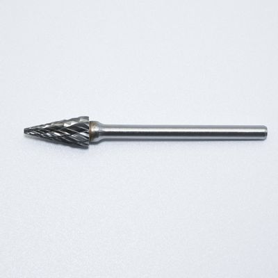 6mm Type M Tungsten Carbide Rotary Burr with 120° Point Angle and 3 Years Warranty for Metal Machining
