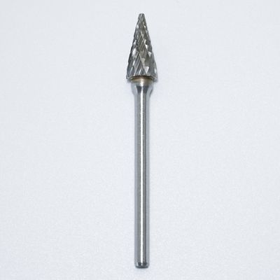 6mm Type M Tungsten Carbide Rotary Burr with 120° Point Angle and 3 Years Warranty for Metal Machining