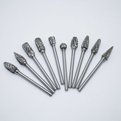 N Type Inverted Cone High Precision Carbide Rotary Burr for Metal Machining