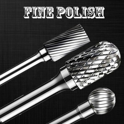 6mm Tungsten Carbide Rotary Burr 1/8 Shank for Metal Plastic Wood