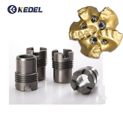 Cross Groove Spear PDC Drill Bit Nozzles YG20 Precision Machining Carbide Alloy