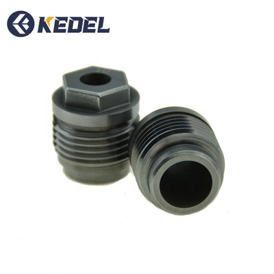 External Hexagon Carbide Drill Bit Nozzle YG15 For Mechanic Industry