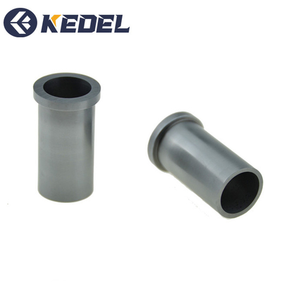 Tungsten Carbide Sintered Flange Shaft Sleeve Bushing For Oil Pump