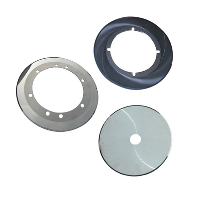Mirror Surface OD 190mm Tungsten Carbide Blades For Circular Round Machine