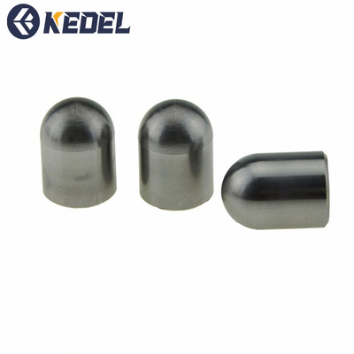 Spherical Tungsten Carbide Buttons 10.2mm-15.88mm Drill Bit Teeth
