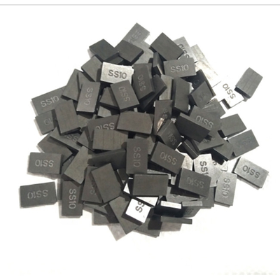 20x12x3 15x10x5 Tungsten Carbide Brazed Tips SS10 For Quarry Stone